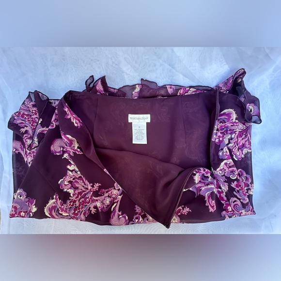 Worthington JC Penney Purple Skirt - Picture 8 of 11